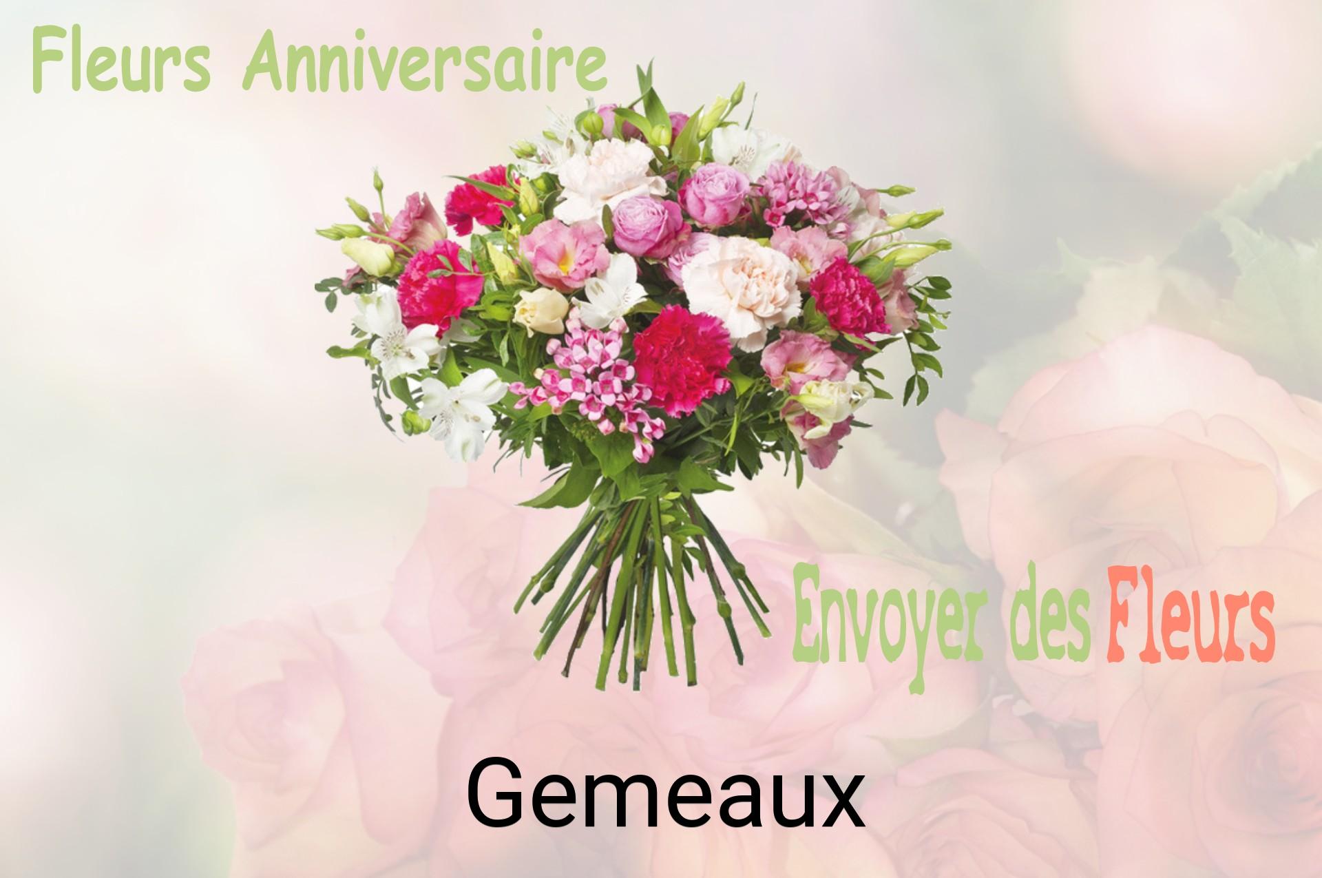 Bouquet de fleurs d’anniversaire livré à Gemeaux